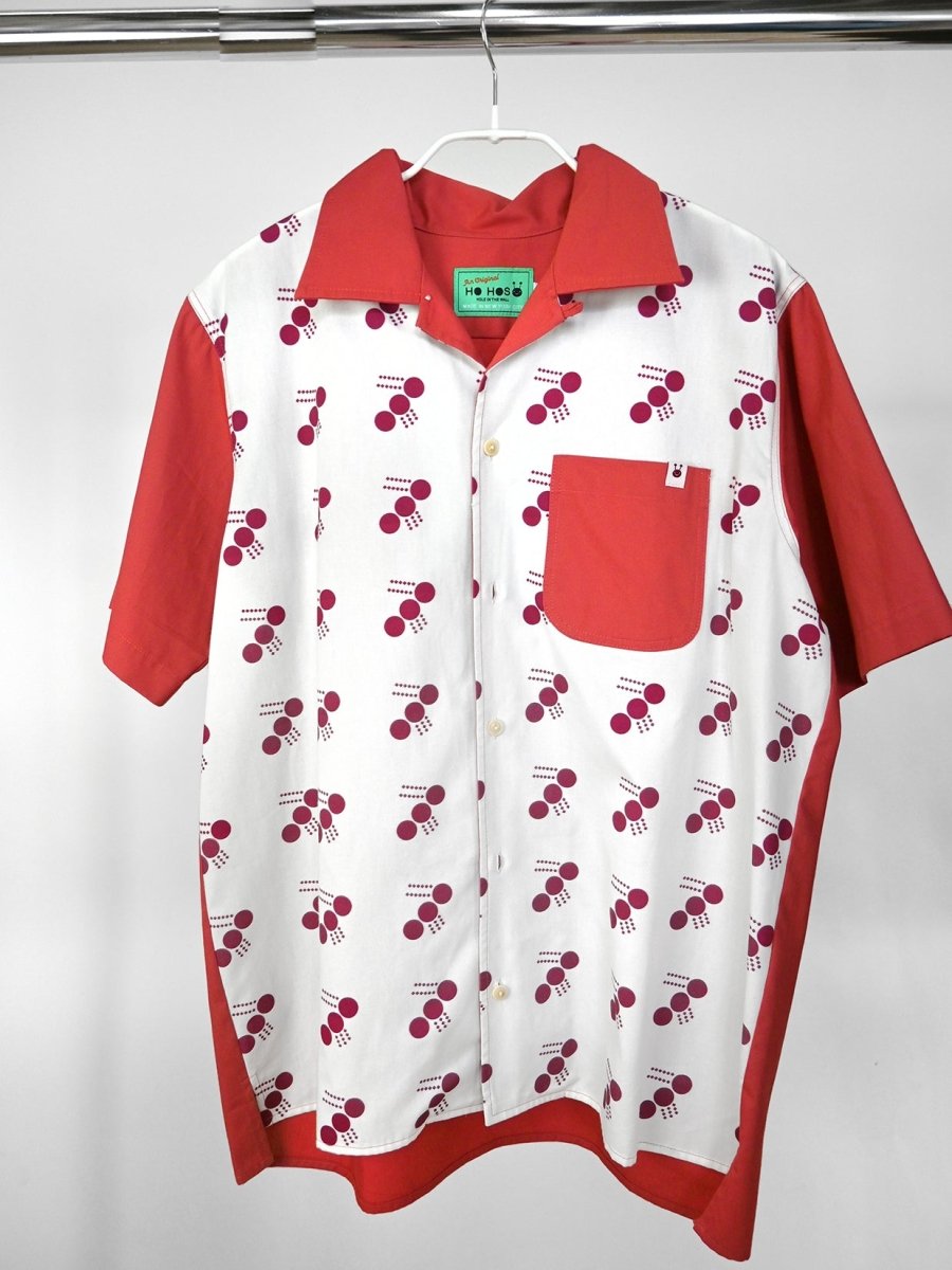 Chemise boutonnée "Tutti-Frutti" - Mûre