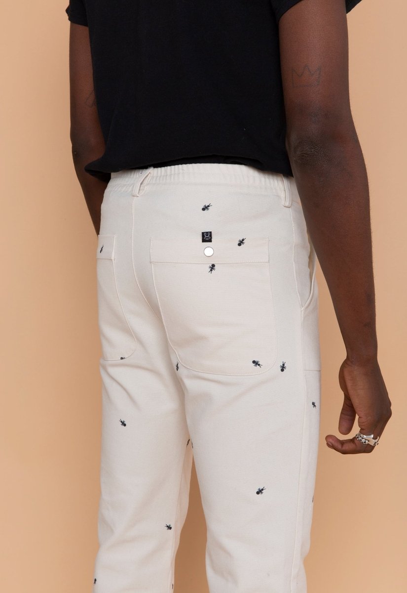 Pantalón de trabajo "Hormigas en tus pantalones" - Marshmallow